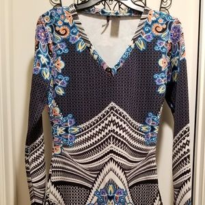 Bodycon Dress Multi color Sz M